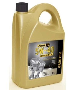 OLIO POWER-G SINTETICO 4L 5W40 PER MOTORI DIESEL BENZINA GPL